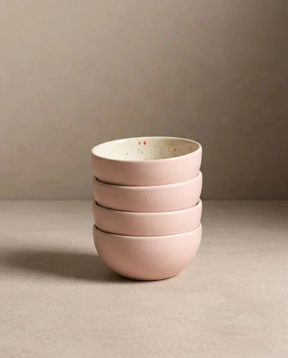 Breeze Party In Stoneware Mini Bowl – Handmade Bowls by Egg Back Home - Kúbome