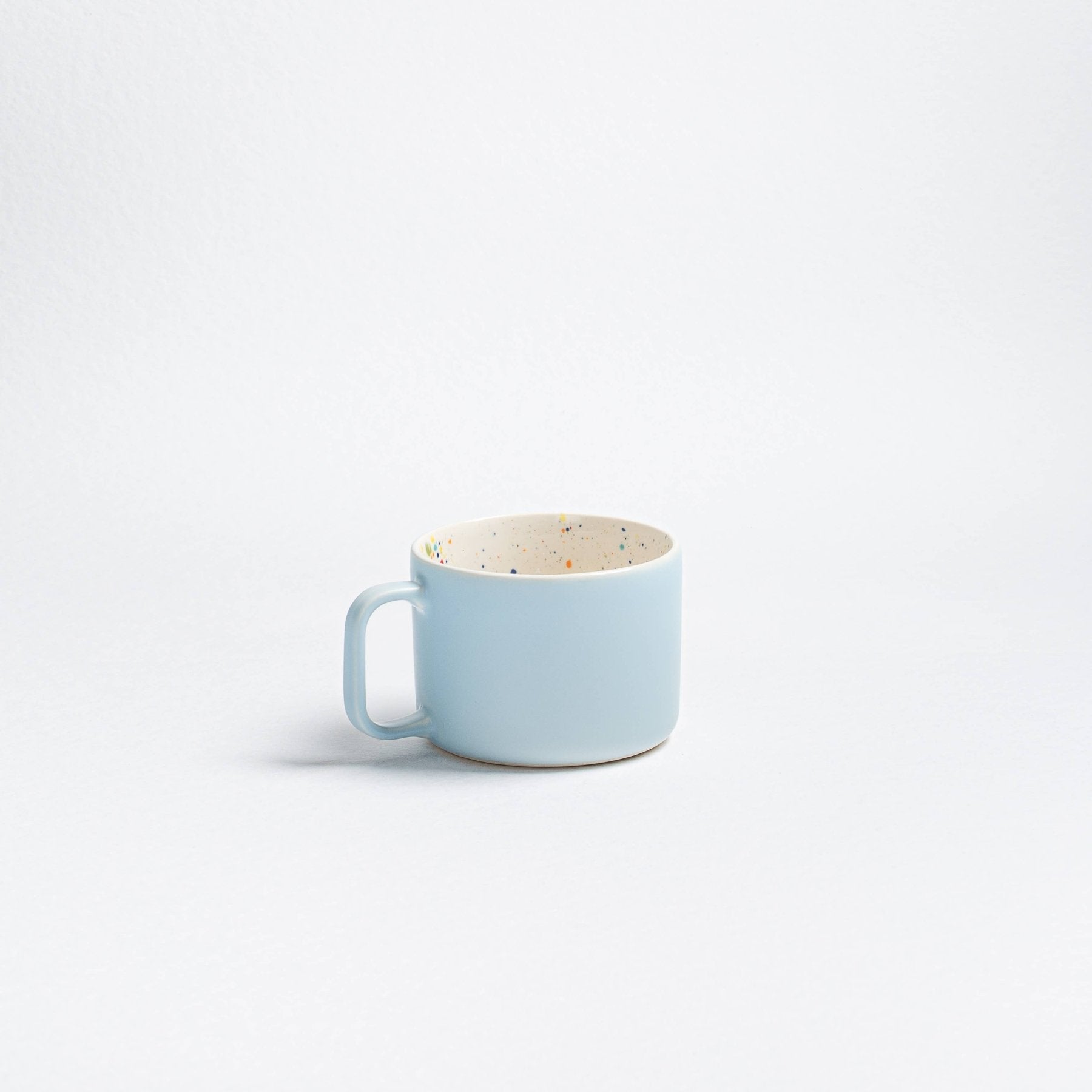 Breeze Party Mug-450ml in Blue – Handmade Mugs by Egg Back Home - Kúbome
