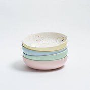 Breeze Party in Stoneware Pasta Plate 21cm – Handmade Pasta Plate by Egg Back Home - Kúbome