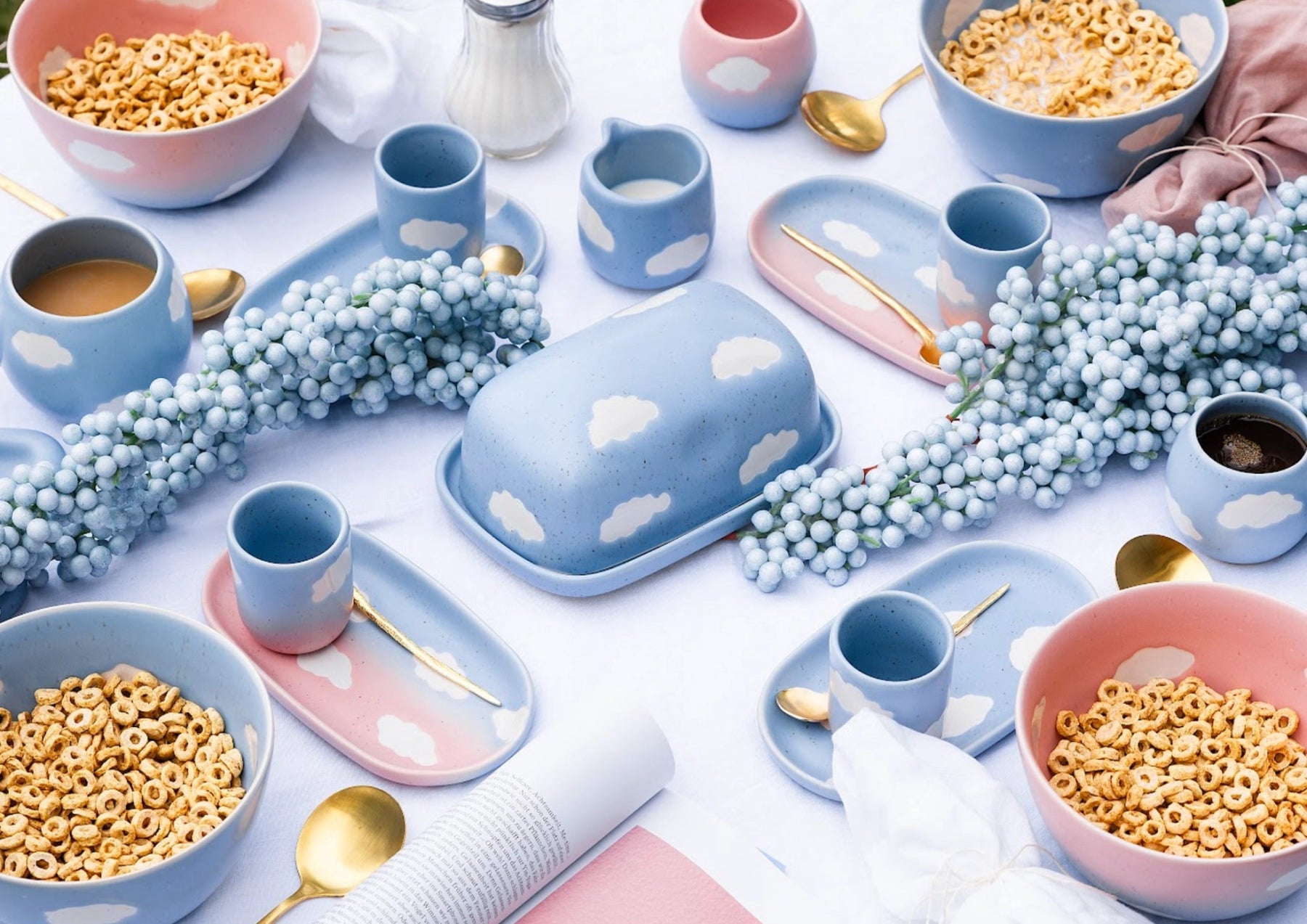 Cloud Butter Dish – Handmade Dishes by Egg Back Home - Kúbome