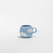 Cloud Espresso Coffee Mug 90ml – Handmade  by Egg Back Home - Kúbome