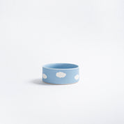 Cloud Pet Bowl 14cm - 2 Pieces Set – Handmade Pet Bowls by Egg Back Home - Kúbome