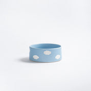 Cloud Pet Bowl 16.5cm 2 Pieces Set – Handmade Pet Bowl by Egg Back Home - Kúbome