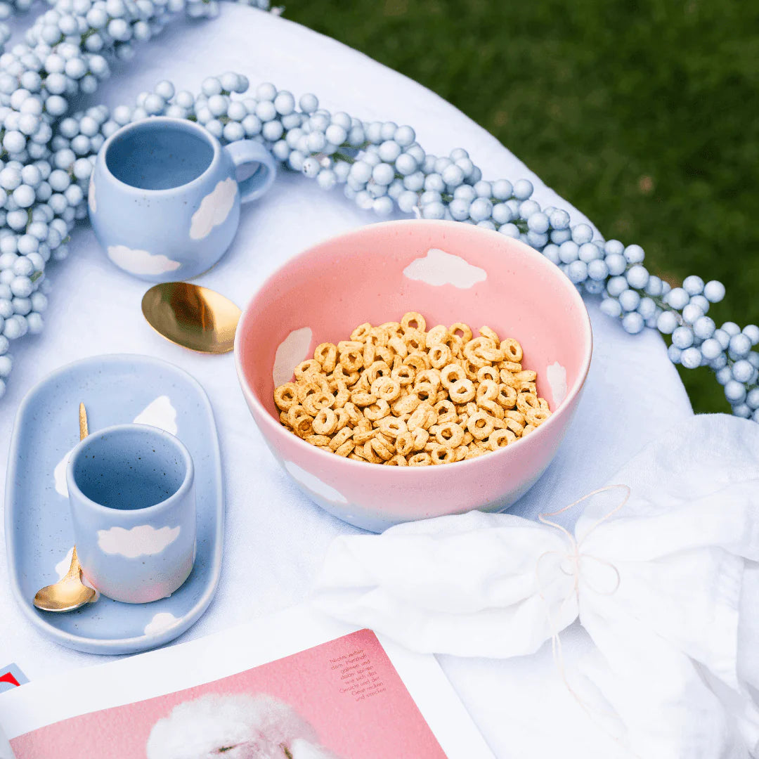 Cloud Sunset Bowl 16cm – Handmade Bowls by Egg Back Home - Kúbome