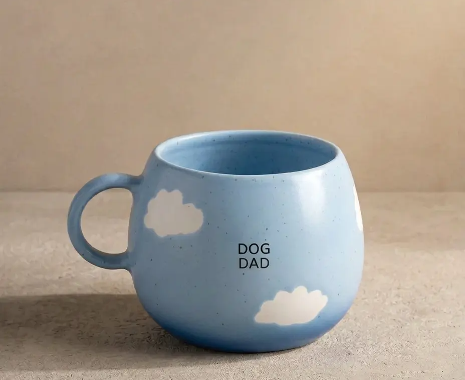 Dog Mom/Dad Pet Cloud Mug 500ml – Handmade Mugs by Egg Back Home - Kúbome