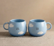 Dog Mom/Dad Pet Cloud Mug 500ml – Handmade Mugs by Egg Back Home - Kúbome
