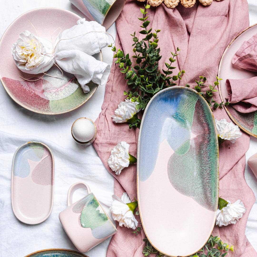 Douro Dinner Plate 27cm – Handmade Dinner Plate by Egg Back Home - Kúbome