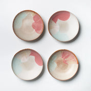 Melting Ice Cream Dinner Plate Set 12pcs – Handmade Dishes by Egg Back Home - Kúbome