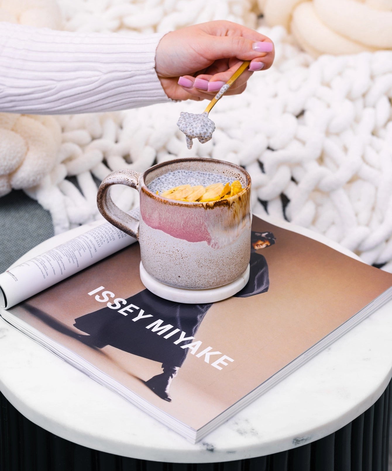 Melting Ice Cream Mug 360ml – Handmade Mugs by Egg Back Home - Kúbome