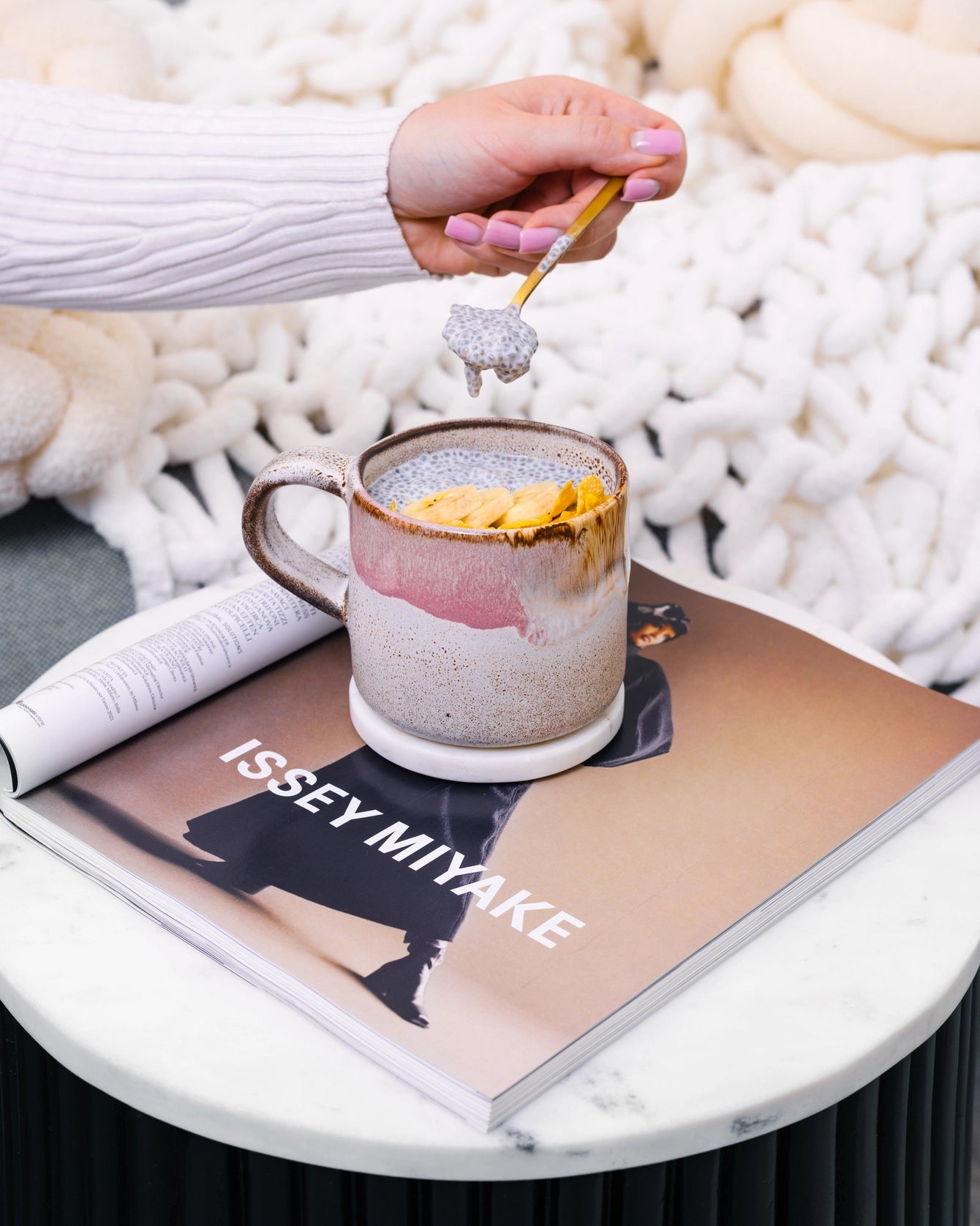 Melting Ice Cream Mug 360ml – Handmade Mugs by Egg Back Home - Kúbome