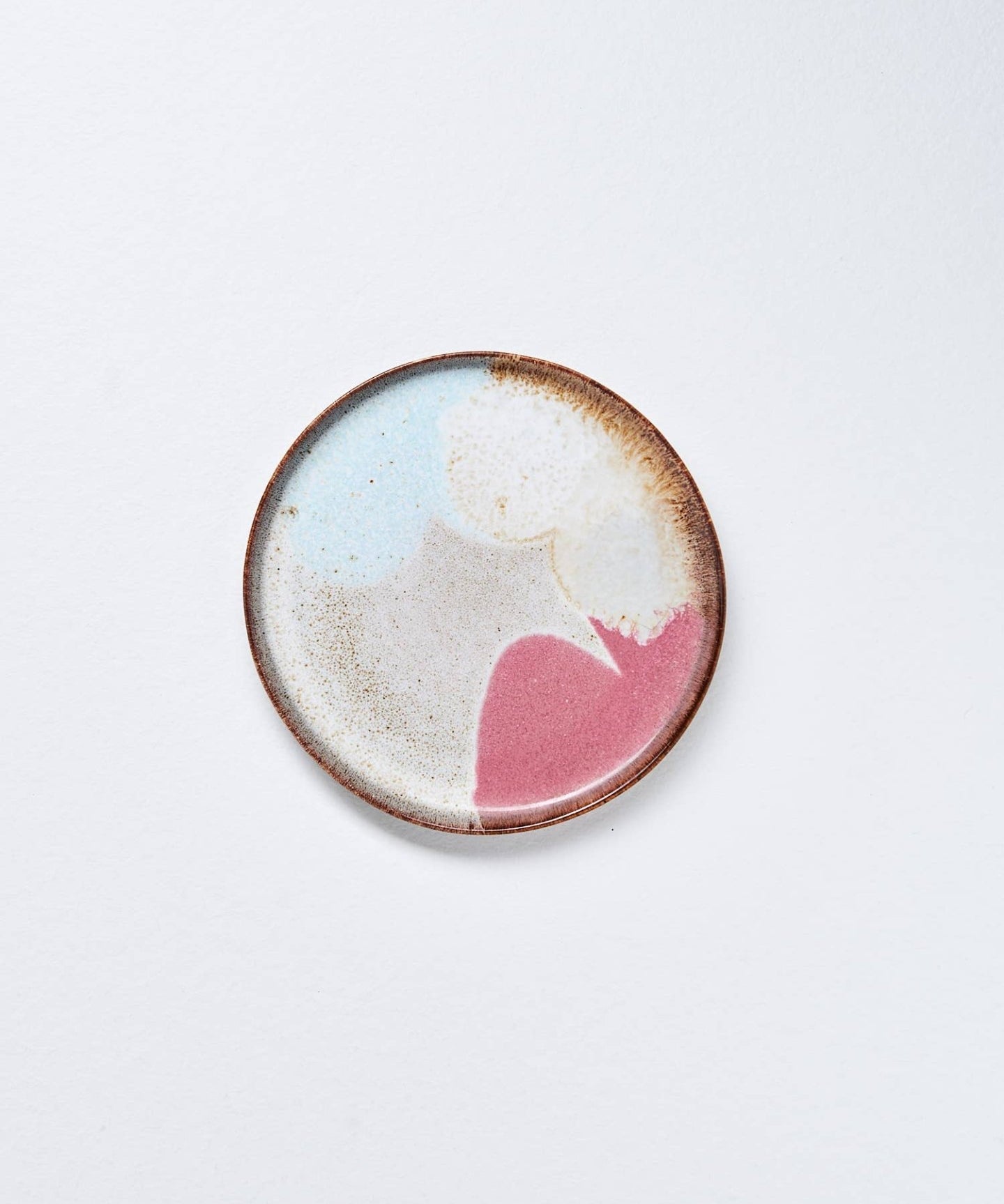 Melting Ice Cream Salad Plate 22cm – Handmade Dishes by Egg Back Home - Kúbome