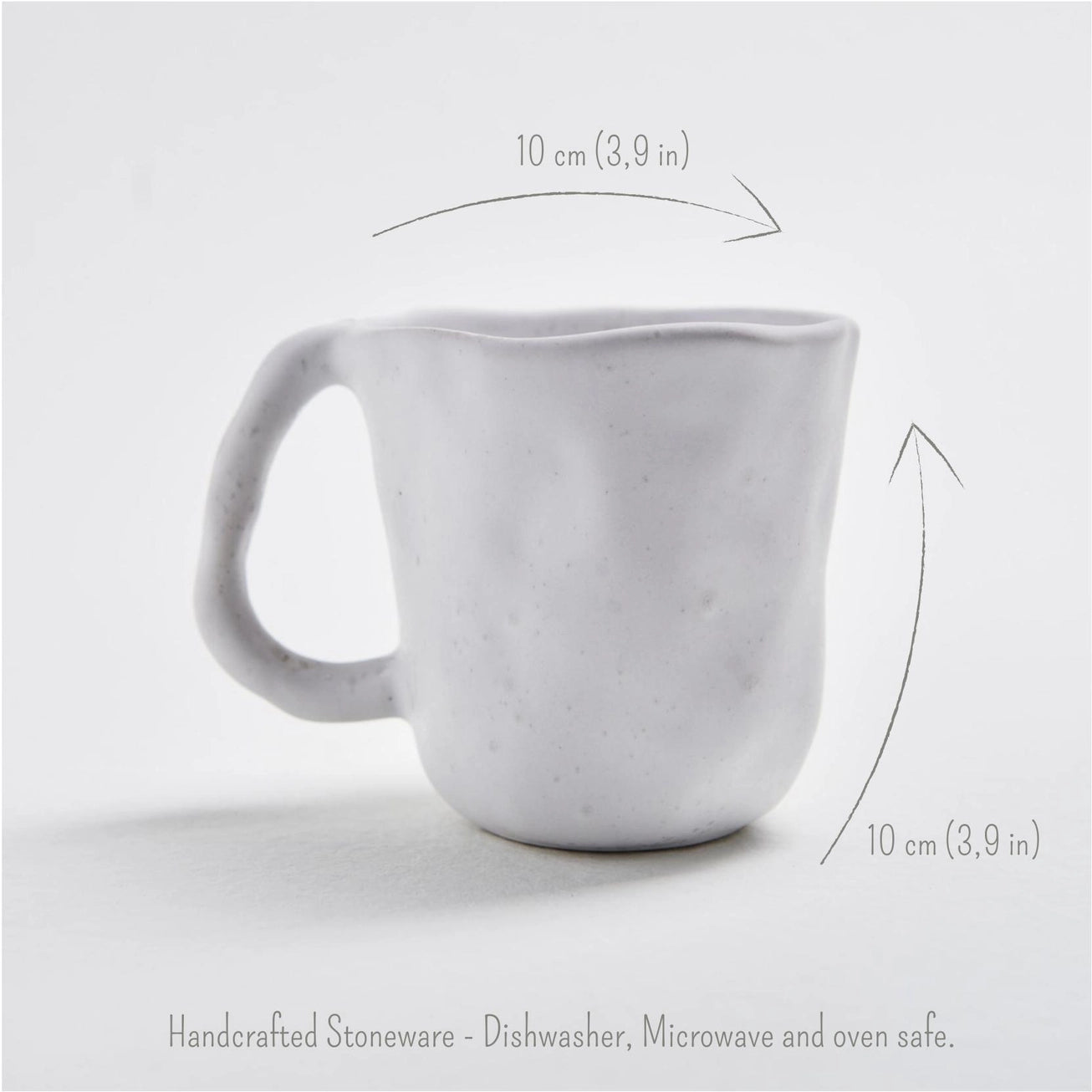 Nature Shape Light Pink – Handmade Mugs by Egg Back Home - Kúbome