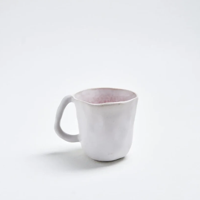 Nature Shape Light Pink – Handmade Mugs by Egg Back Home - Kúbome