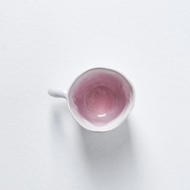 Nature Shape Light Pink – Handmade Mugs by Egg Back Home - Kúbome