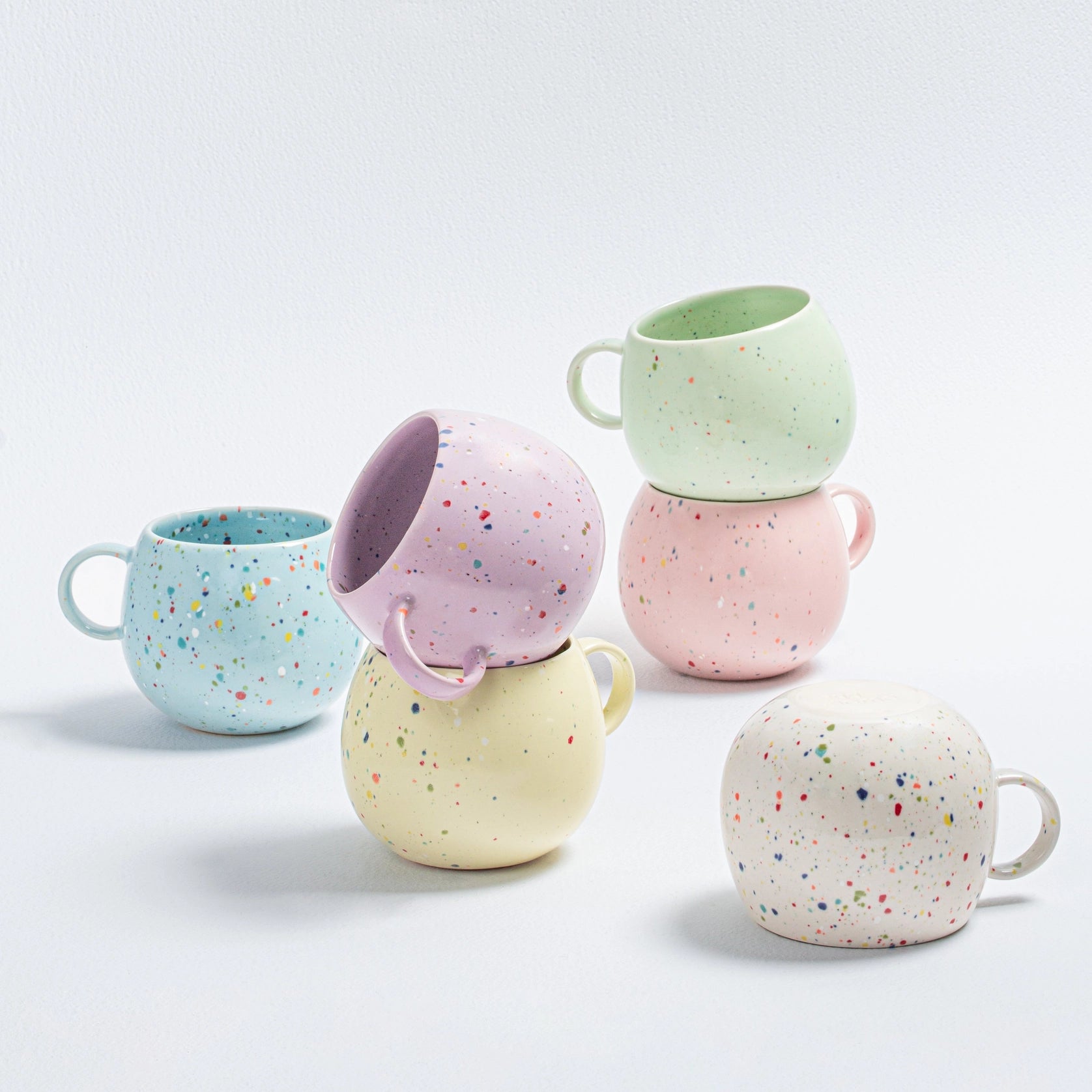 New Party Ball Espresso Mug 90ml – Handmade Mugs by Egg Back Home - Kúbome