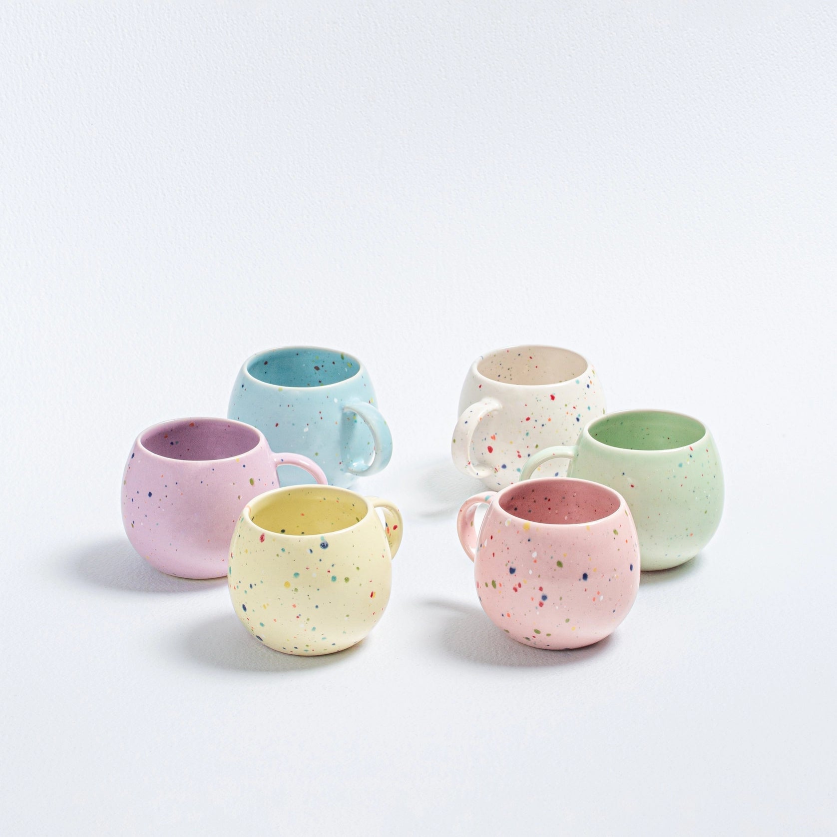 New Party Ball Espresso Mug 90ml – Handmade Mugs by Egg Back Home - Kúbome