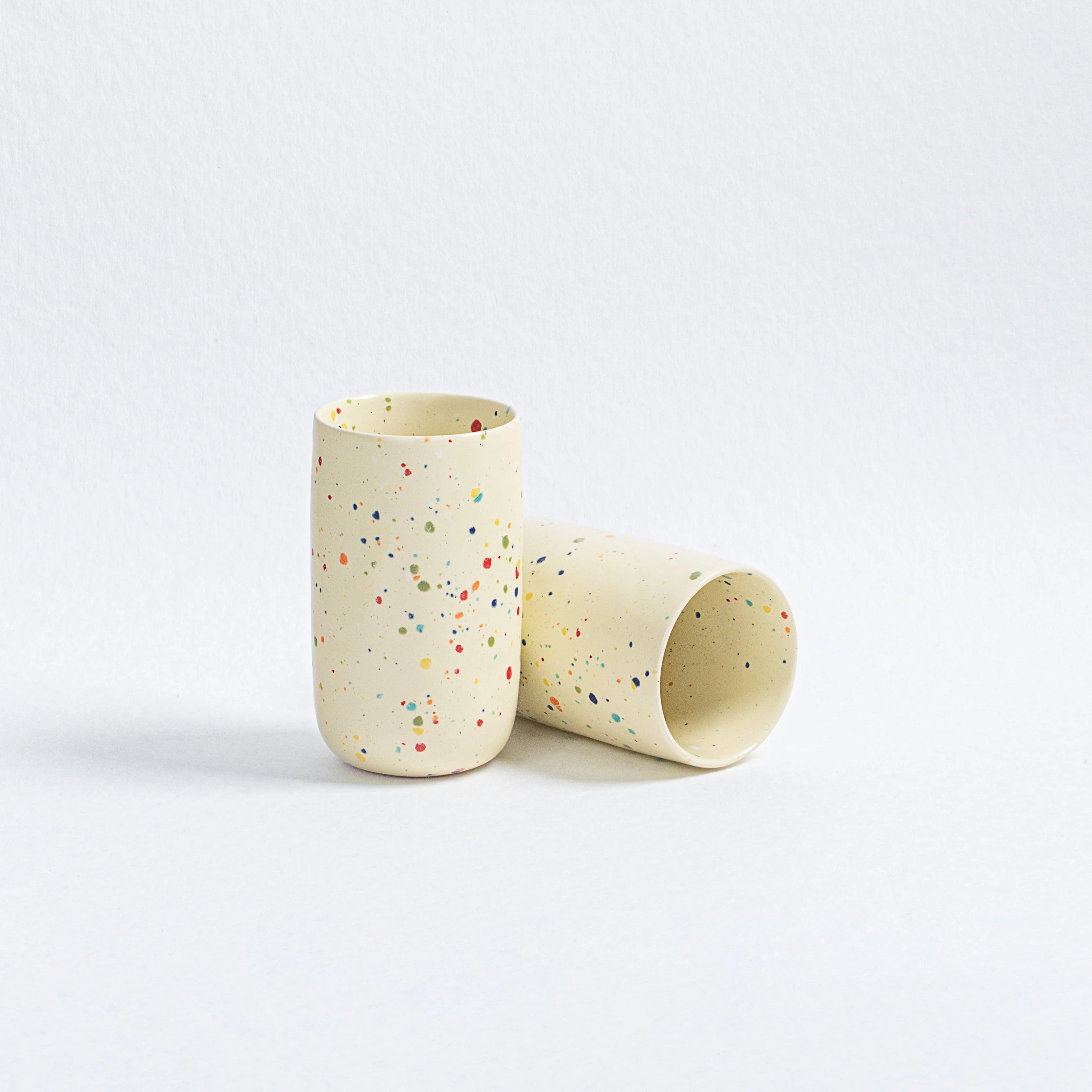 Party Long Cup 330ml – Handmade Cups by Egg Back Home - Kúbome