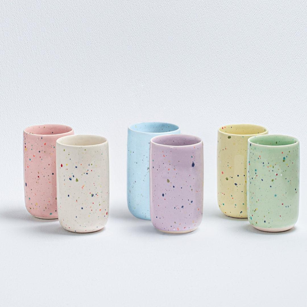 Party Long Cup 330ml – Handmade Cups by Egg Back Home - Kúbome