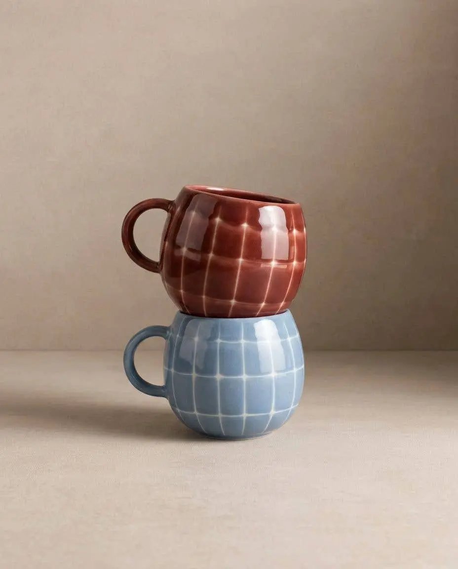 Pool Stoneware Mug 250ml – Handmade Mugs by Egg Back Home - Kúbome