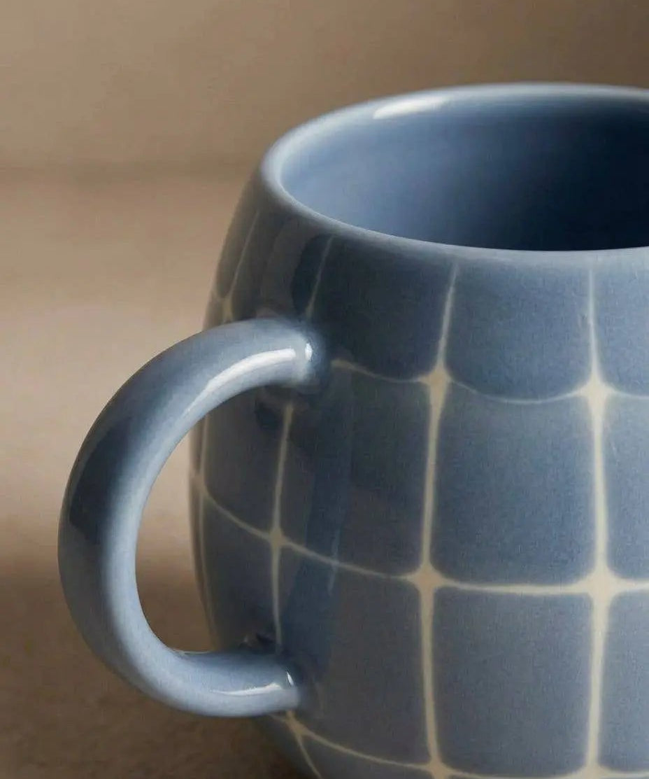 Pool Stoneware Mug 250ml – Handmade Mugs by Egg Back Home - Kúbome