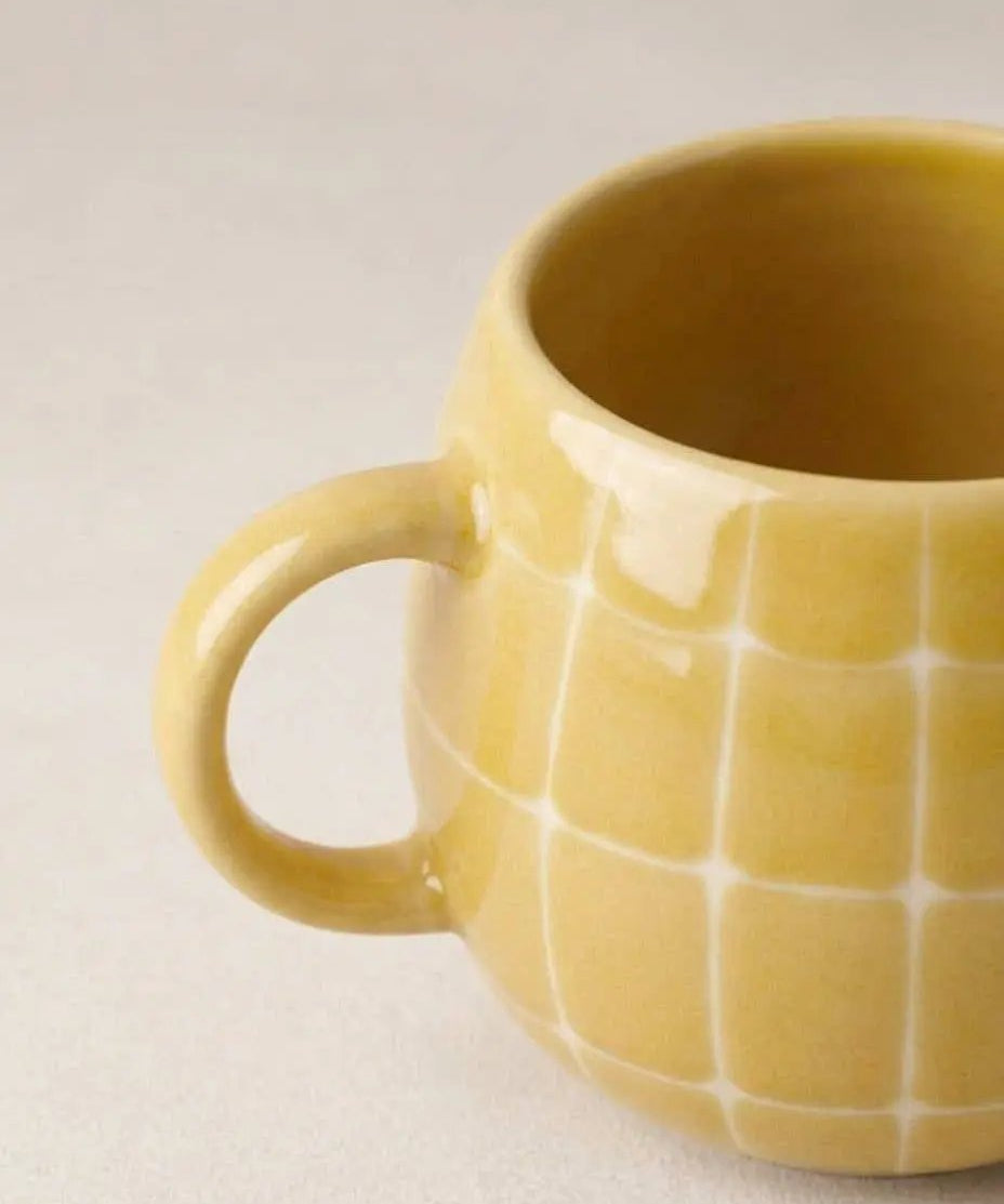 Pool Stoneware Mug 250ml – Handmade Mugs by Egg Back Home - Kúbome