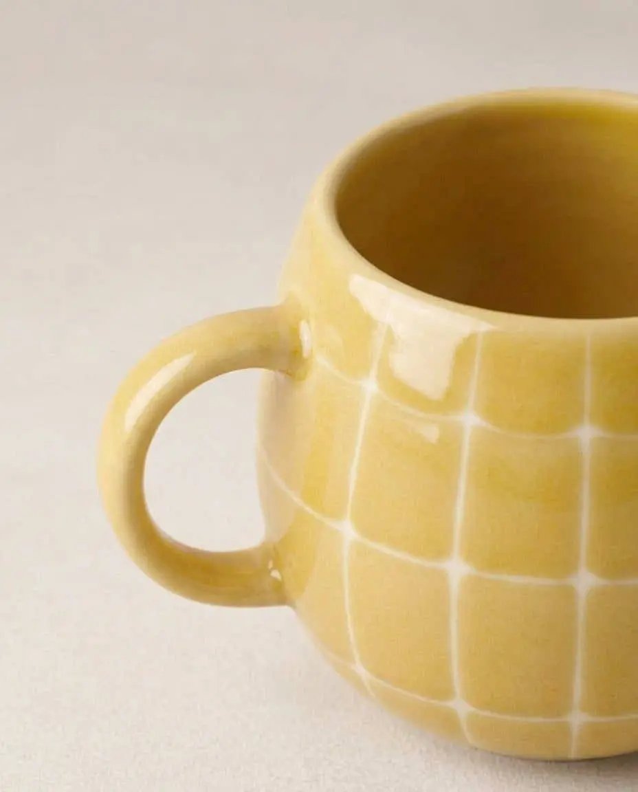 Pool Stoneware Mug 250ml – Handmade Mugs by Egg Back Home - Kúbome