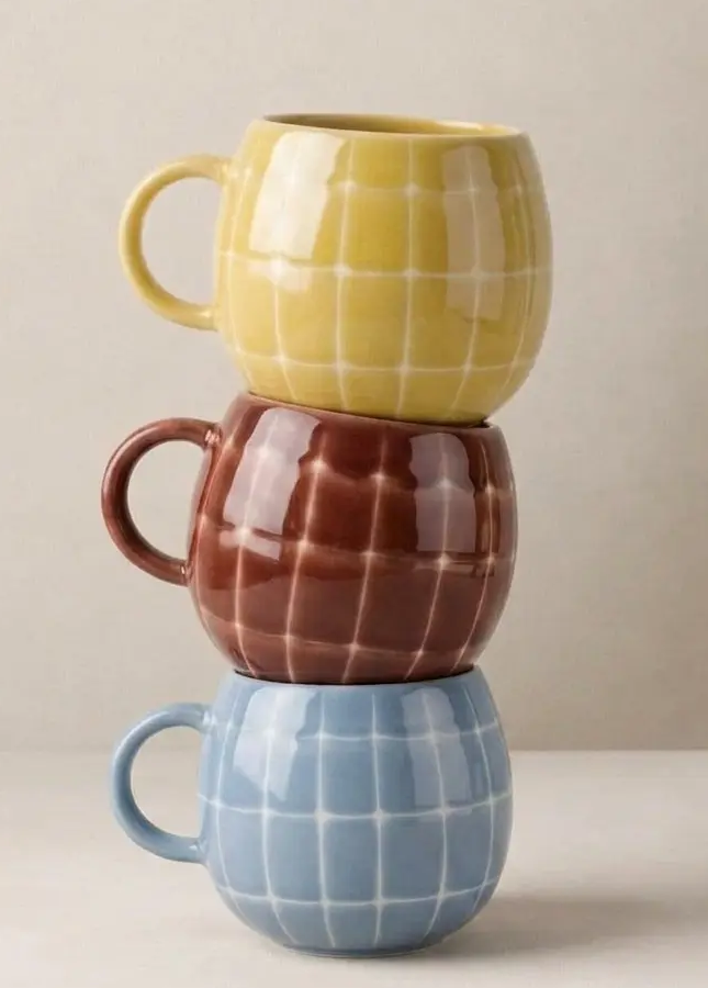 Pool Stoneware Mug 250ml – Handmade Mugs by Egg Back Home - Kúbome