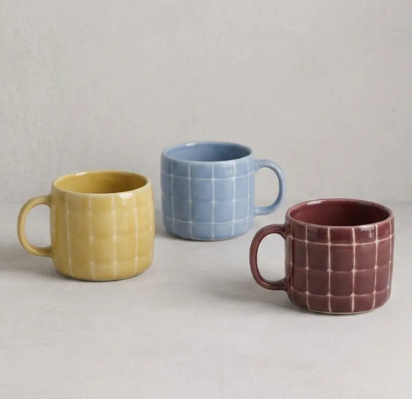 Pool Stoneware Mug 450ml – Handmade Mugs by Egg Back Home - Kúbome
