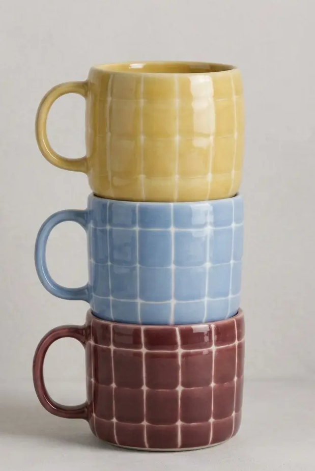 Pool Stoneware Mug 450ml – Handmade Mugs by Egg Back Home - Kúbome