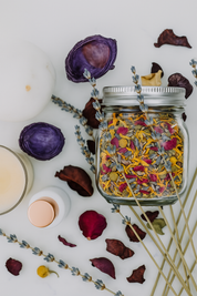 Petal Veil Botanical Facial Steam for Relaxation and Radiant Skin – Handmade Facial Steam by Kúbome - Kúbome