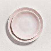 Pink Salad Plate 22cm – Handmade Dishes by Kúbome - Kúbome