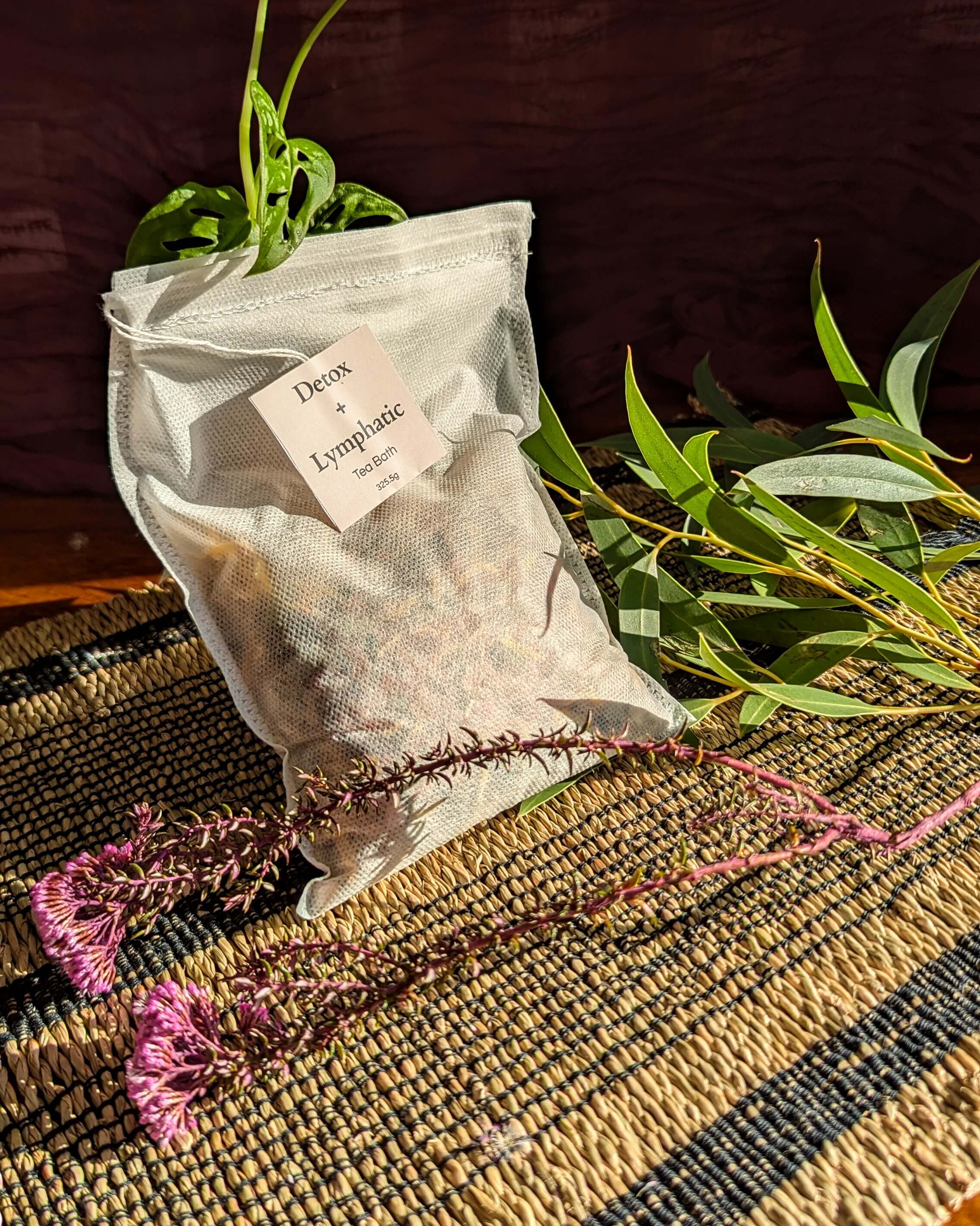 Tea Bath - Detox + Lymphatic Bath Soak – Handmade Wellness by Kúbome - Kúbome