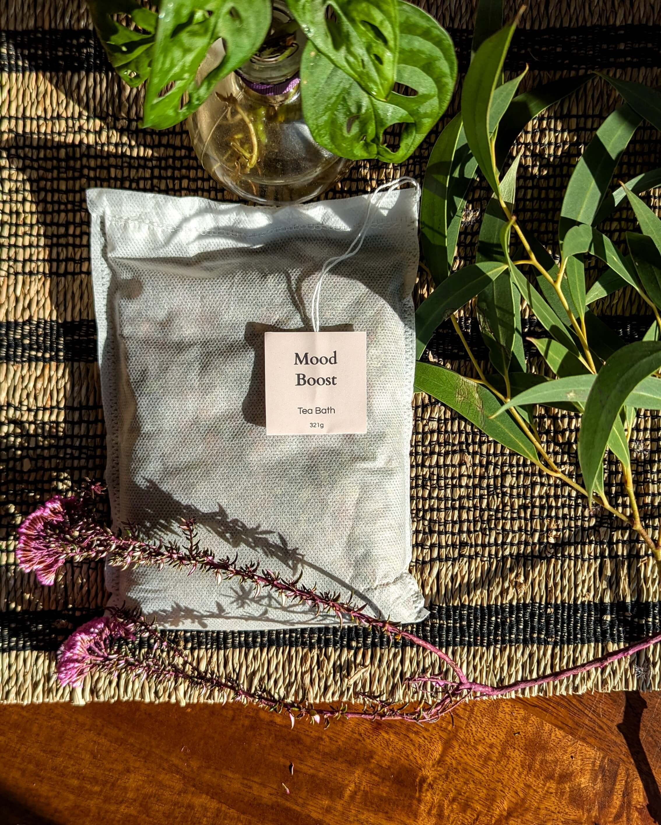 Tea Bath - Mood Boost Bath Soak – Handmade Wellness by Kúbome - Kúbome