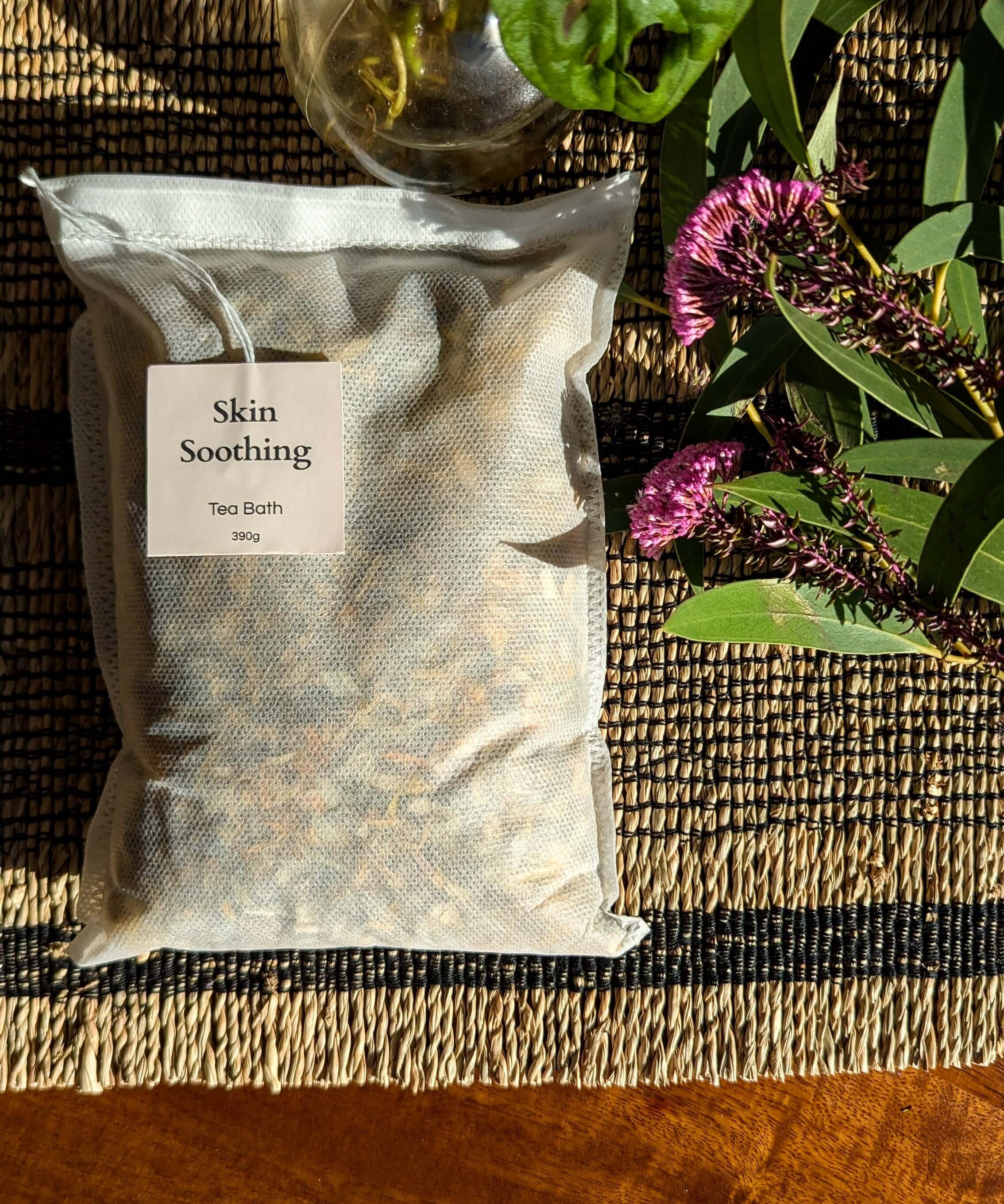 Tea Bath - Skin-Soothing Bath Soak – Handmade Wellness by Kúbome - Kúbome