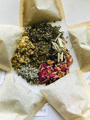Tea Bath - Relax + Sleep Bath Soak – Handmade Wellness by Kúbome - Kúbome