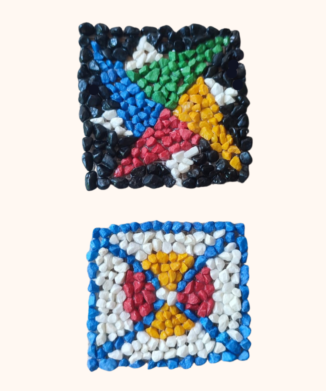 Custom Mosaic Coaster – Handmade Artwork by Mosaic Haven - Kúbome