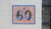 Custom Mosaic House Number – Handmade Artwork by Mosaic Haven - Kúbome