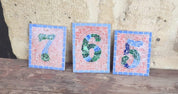 Custom Mosaic House Number – Handmade Artwork by Mosaic Haven - Kúbome