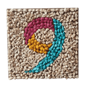 Custom Mosaic House Number – Handmade Artwork by Mosaic Haven - Kúbome