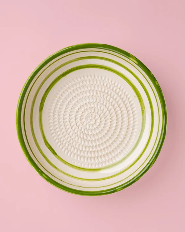 Large Grater Plate - Olive