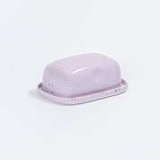 Party Specks Butter Dish