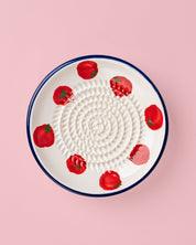 Small Ceramic Grater Plate - Pomodoro