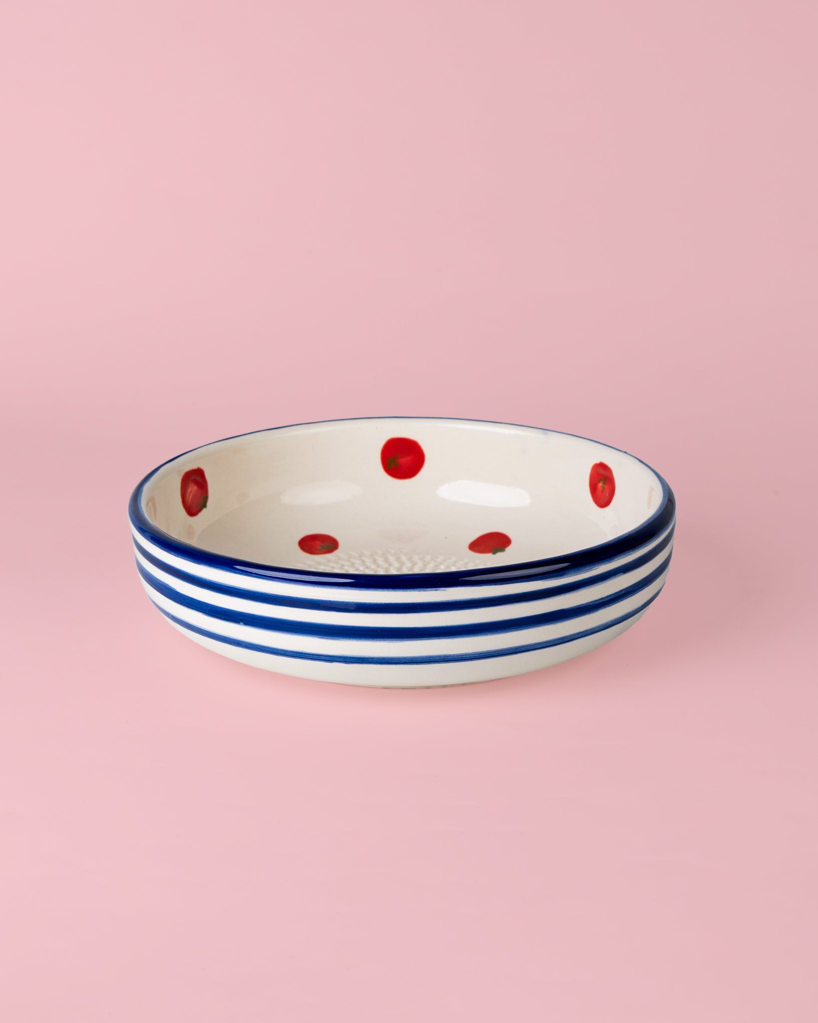 Large Ceramic Grater Plate - Pomodoro