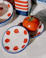 Small Ceramic Grater Plate - Pomodoro