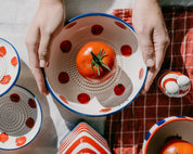 Large Ceramic Grater Plate - Pomodoro