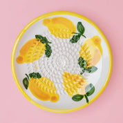 Small Ceramic Grater Plate - Limone
