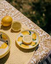Small Ceramic Grater Plate - Limone