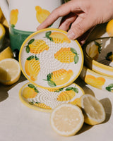 Small Ceramic Grater Plate - Limone